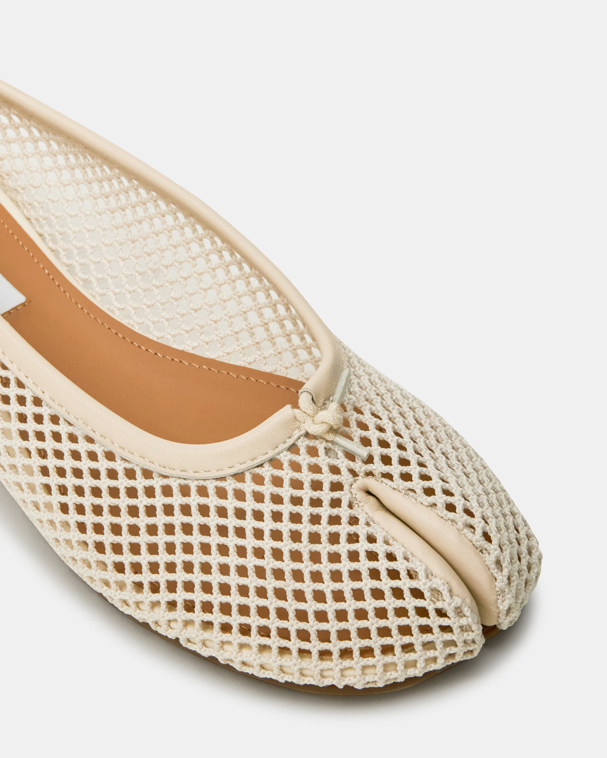 CALICO Bone Mesh Split Toe Tabi Women's Ballet Flat - Steve Madden