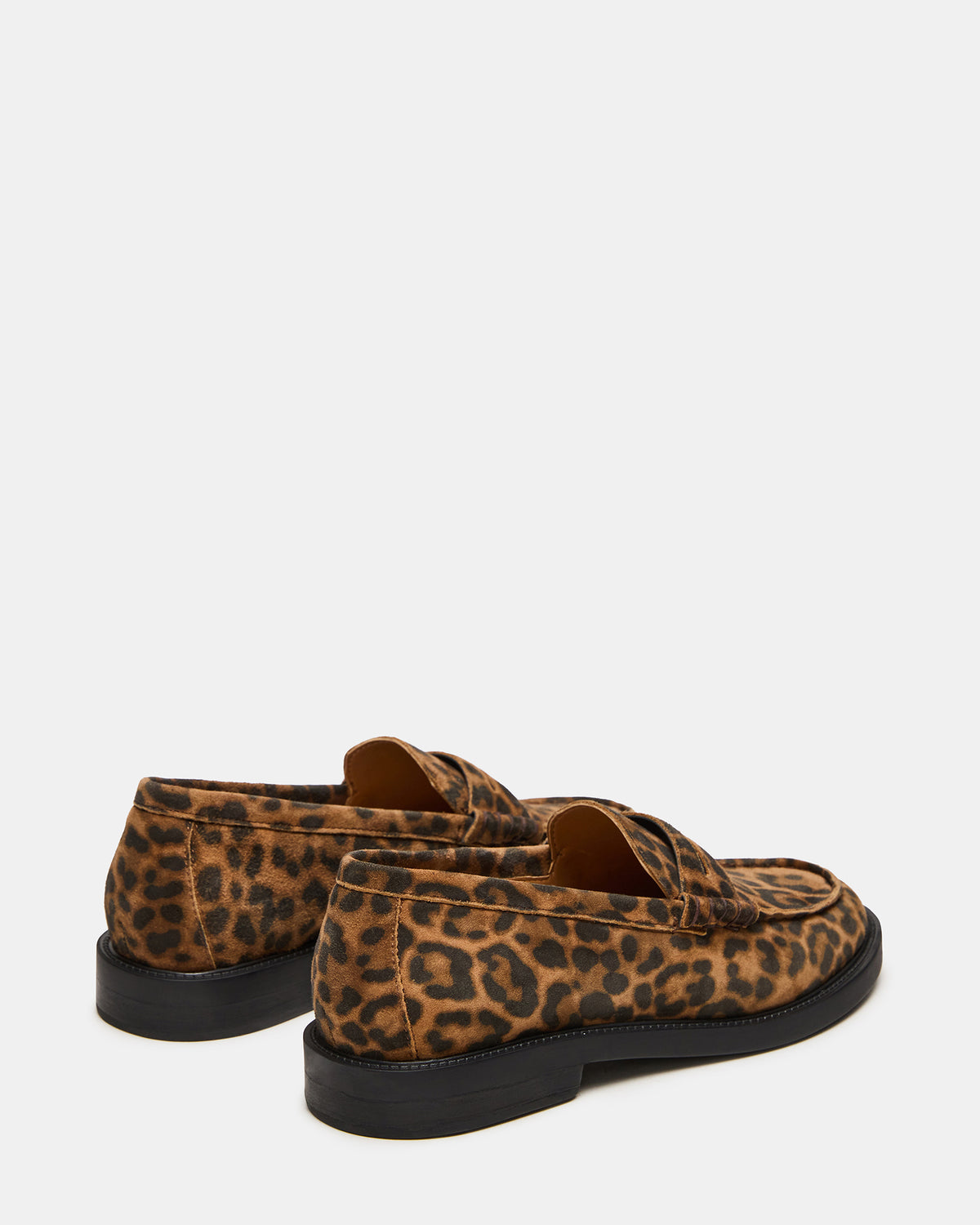 MADISON Leopard Suede Women's Penny Loafer - Steve Madden
