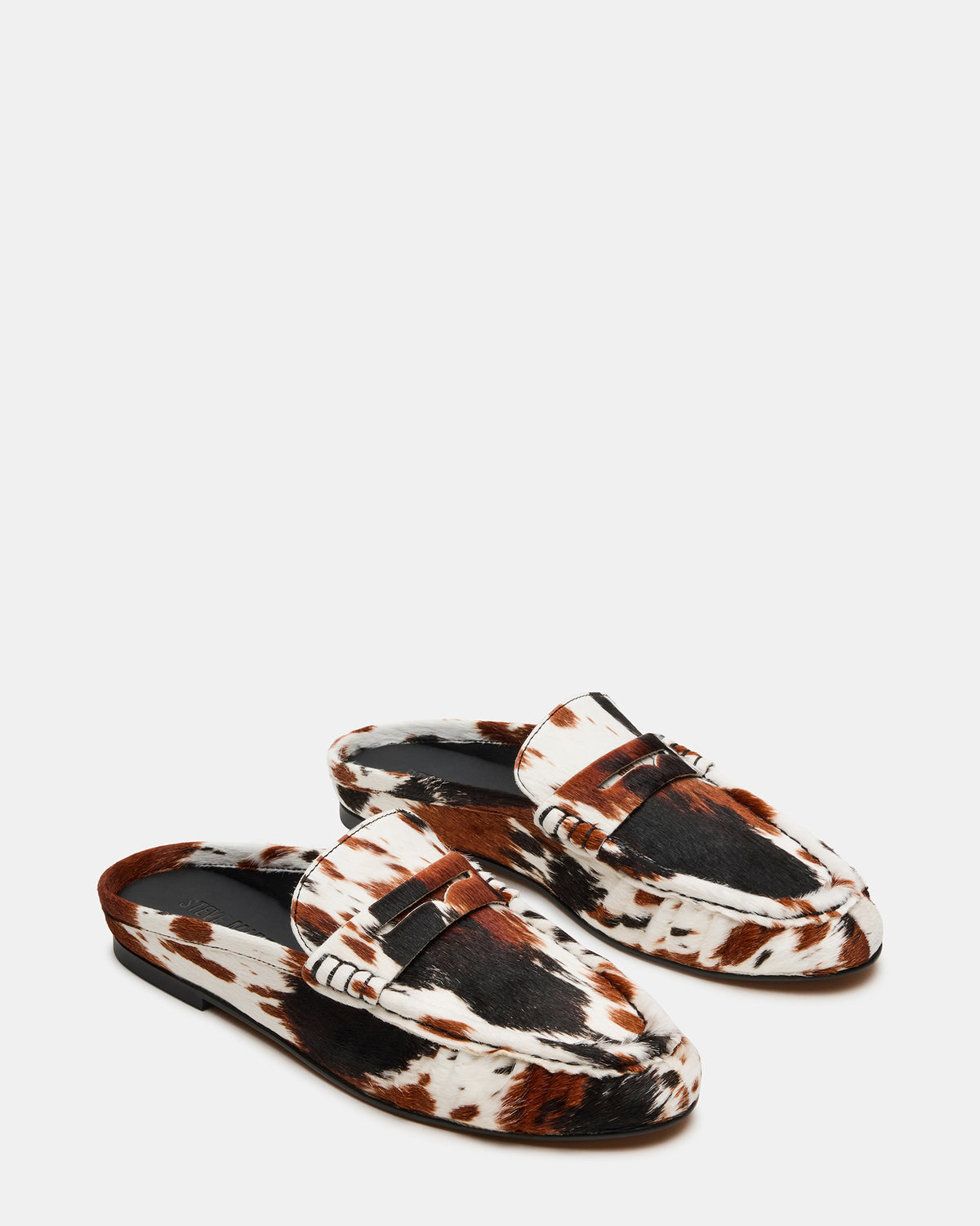 RAFE Brown Multi Slip-On Mule Women's Flat - Steve Madden