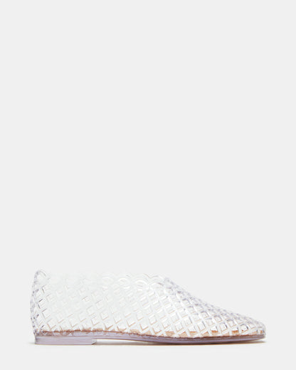 GROVE Clear Square-Toe Jelly Women's Flat - Steve Madden
