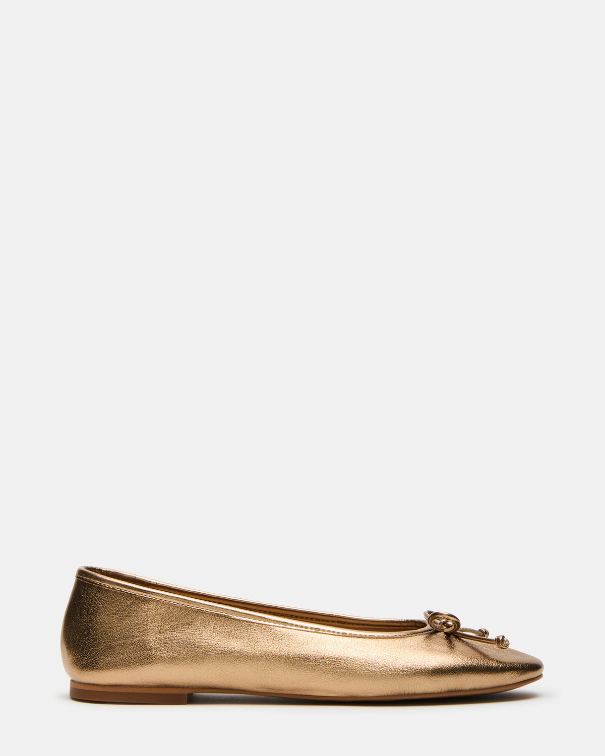 VIXEN Gold Women's Ballet Flats - Steve Madden
