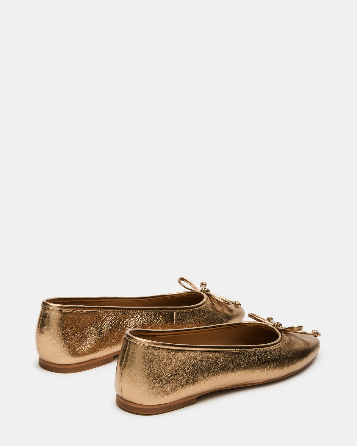 VIXEN Gold Women's Ballet Flats - Steve Madden