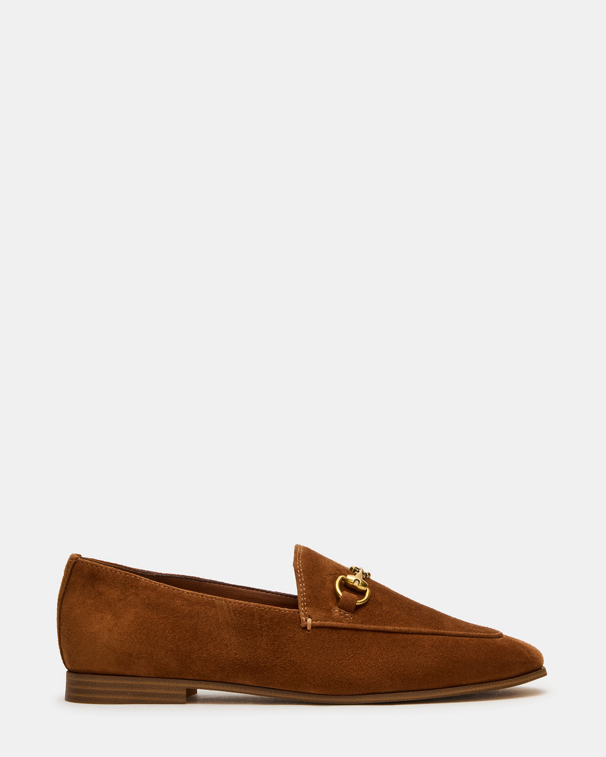 GRAFTON Chestnut Suede Women's Loafer - Steve Madden
