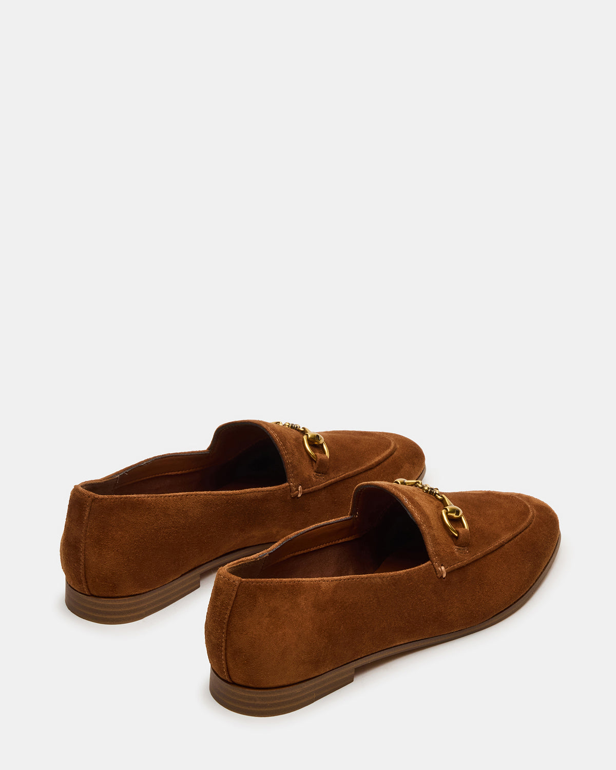 GRAFTON Chestnut Suede Women's Loafer - Steve Madden