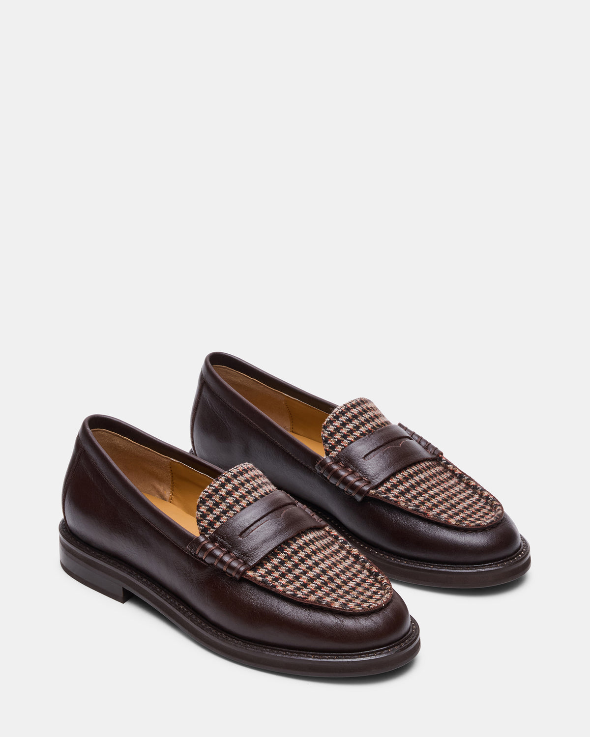 MADISON Brown Multi Women's Penny Loafer - Steve Madden