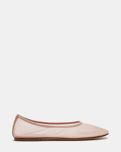 MEADOW Blush Mesh Women's Ballet Flats - Steve Madden