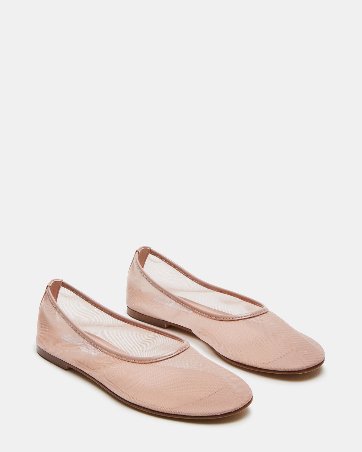MEADOW Blush Mesh Women's Ballet Flats - Steve Madden