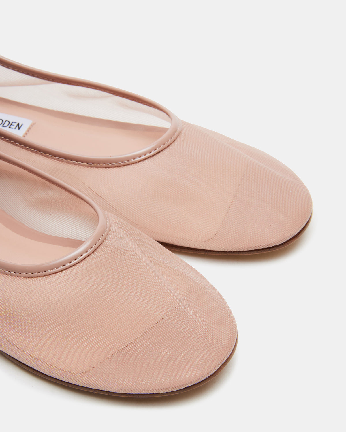 MEADOW Blush Mesh Women's Ballet Flats - Steve Madden
