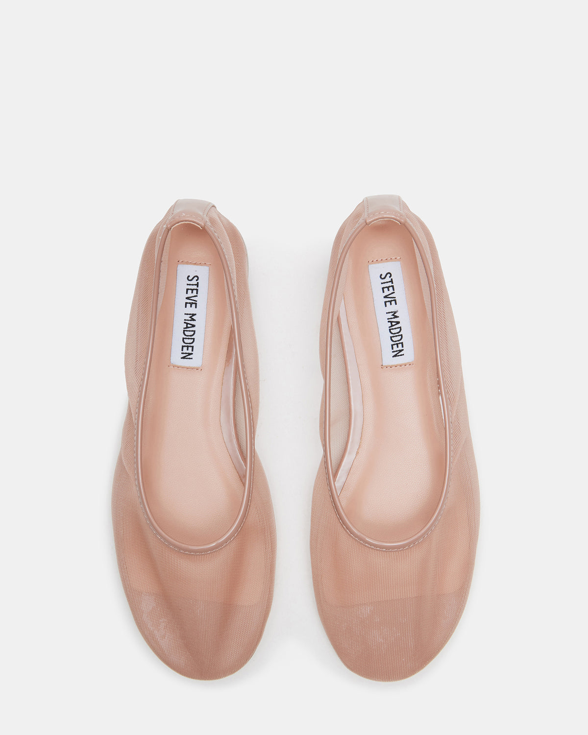 MEADOW Blush Mesh Women's Ballet Flats - Steve Madden