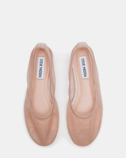 MEADOW Blush Mesh Women's Ballet Flats - Steve Madden
