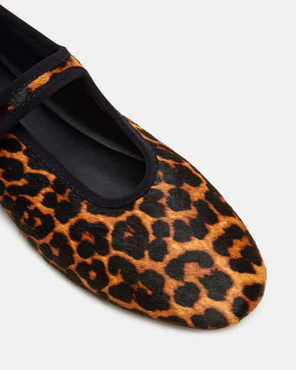 DREAMING Leopard Women's Mary Jane Flats - Steve Madden