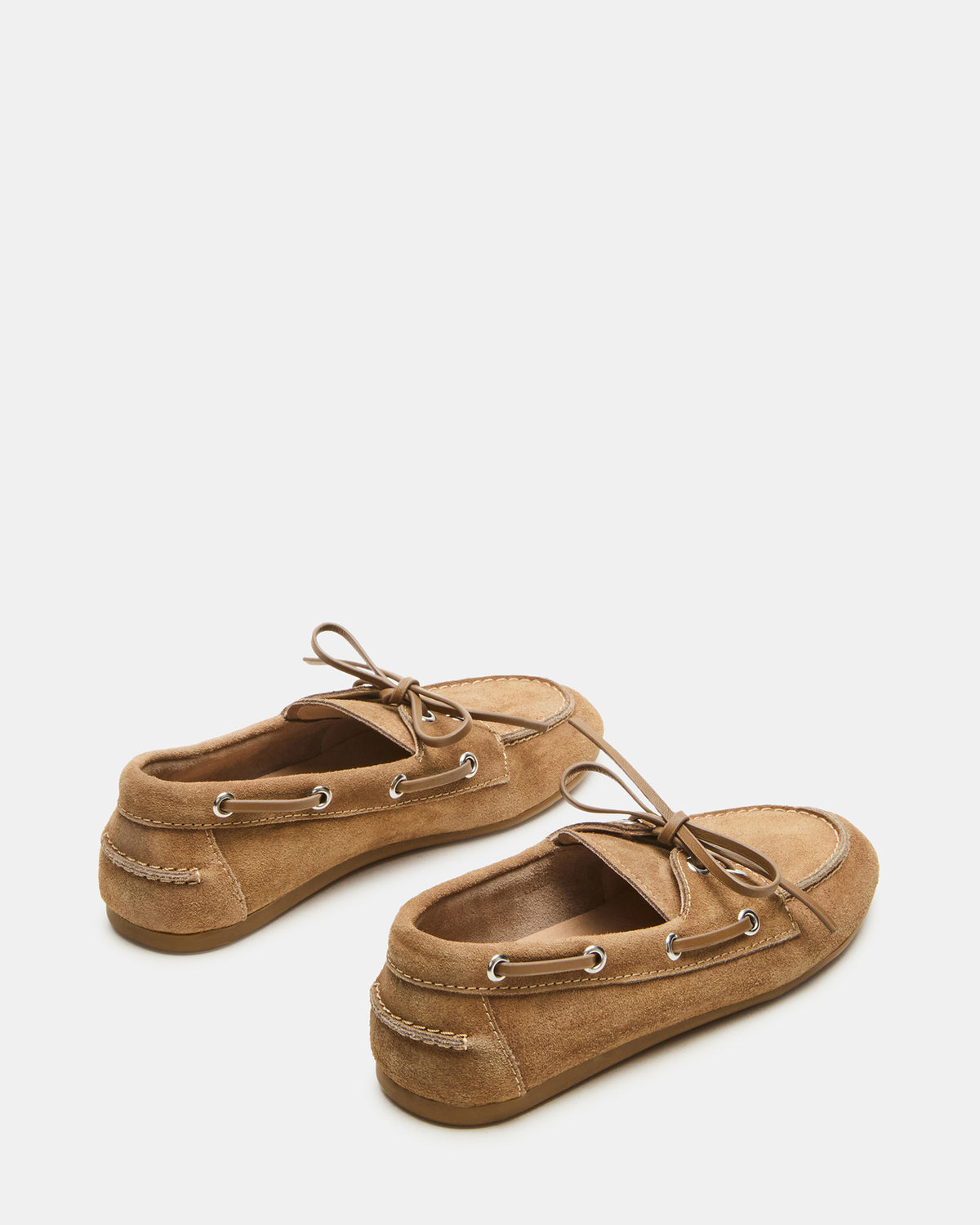SAG Taupe Suede Women's Boat Shoe - Steve Madden