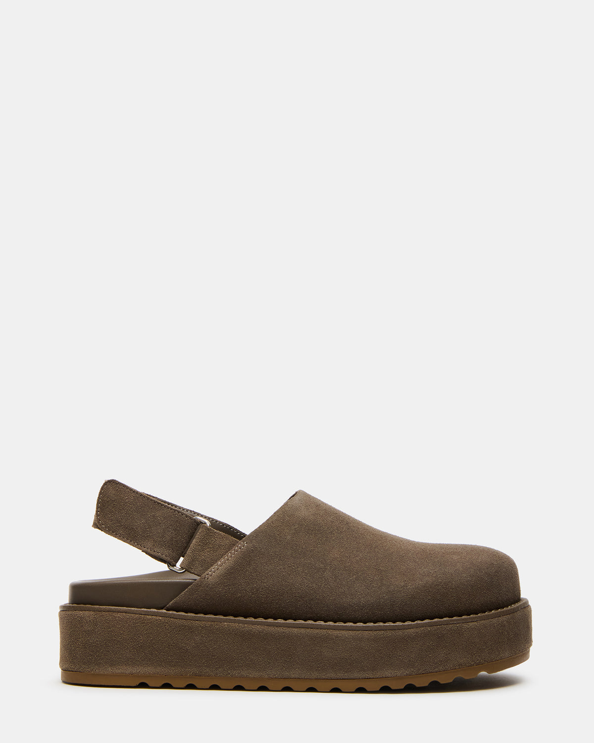 MELLOW Grey Sage Women's Slingback Platform Clog - Steve Madden