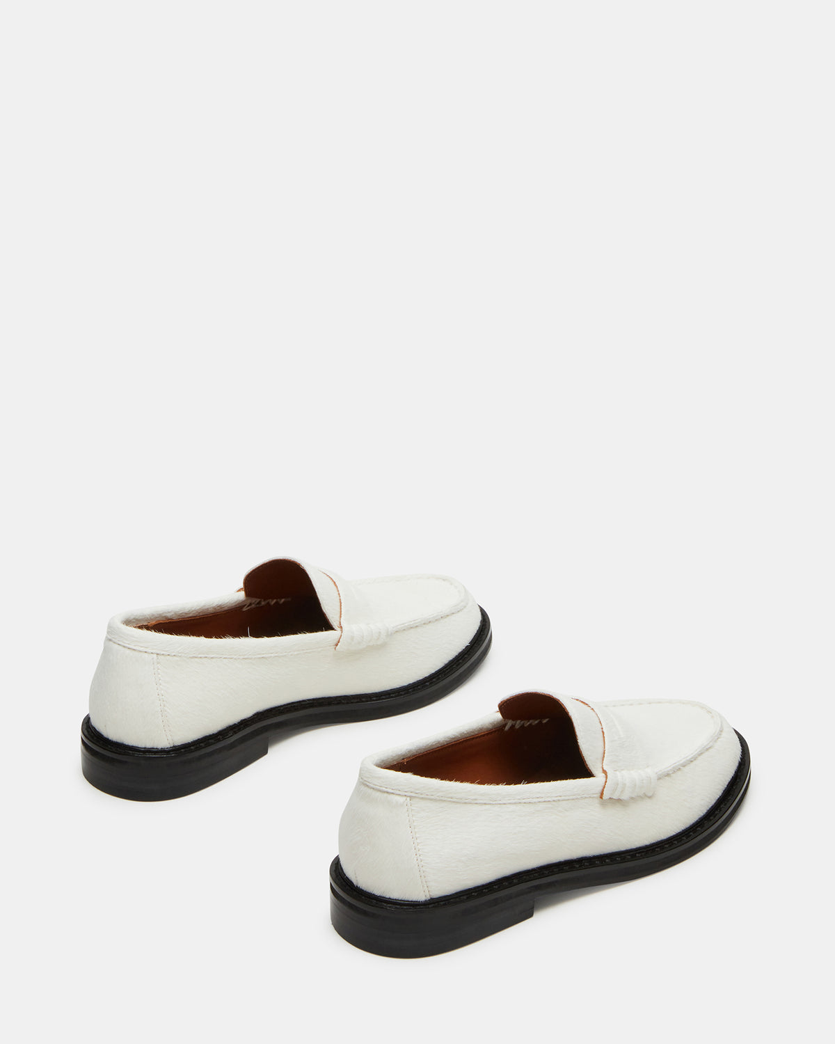 MADISON White Multi Women's Penny Loafer - Steve Madden