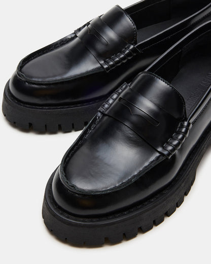 LANGSTEN Black Box Women's Platform Lug Loafer - Steve Madden
