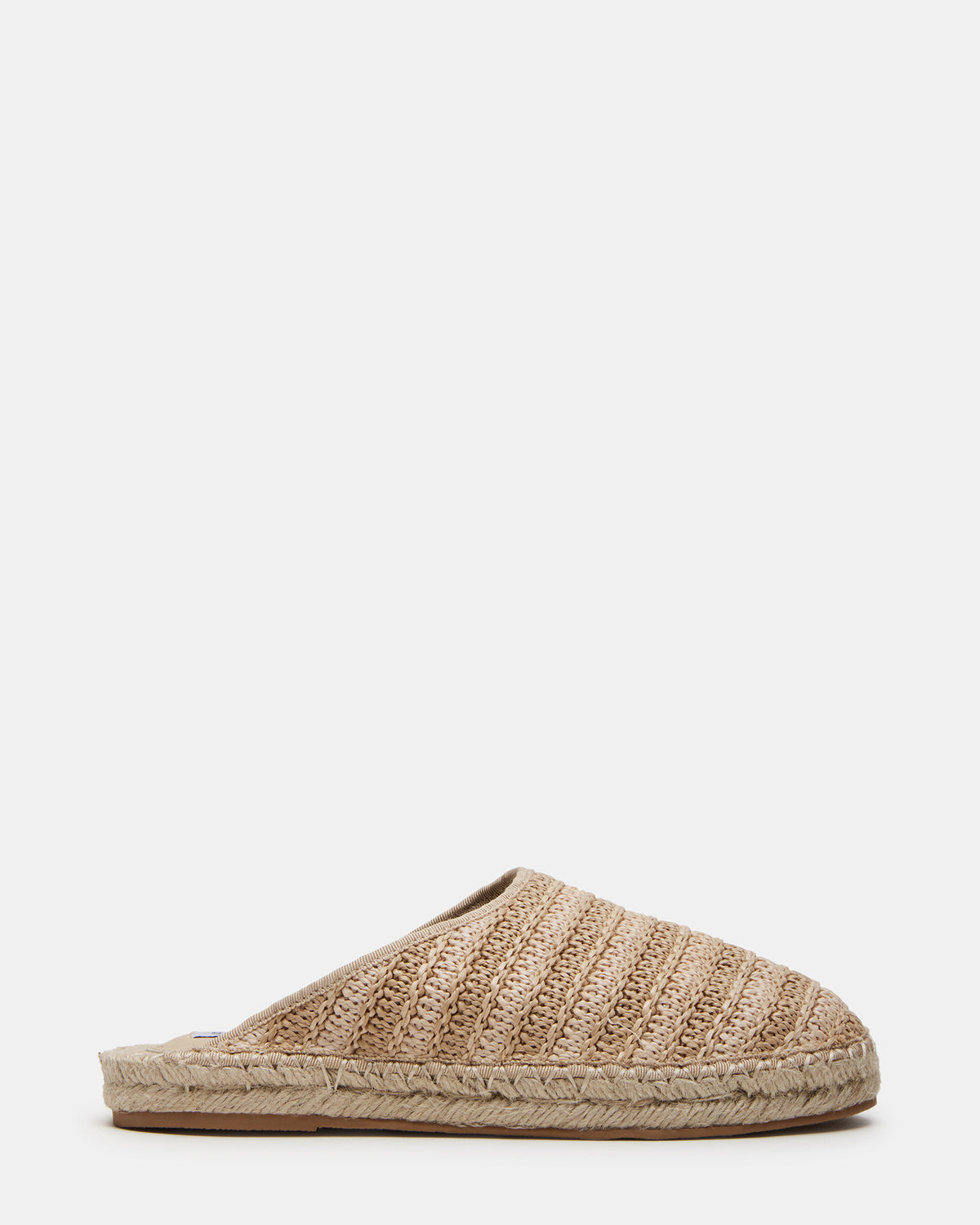 GILLIGAN Raffia Espadrille Mule Flat | Women's Flats - Steve Madden