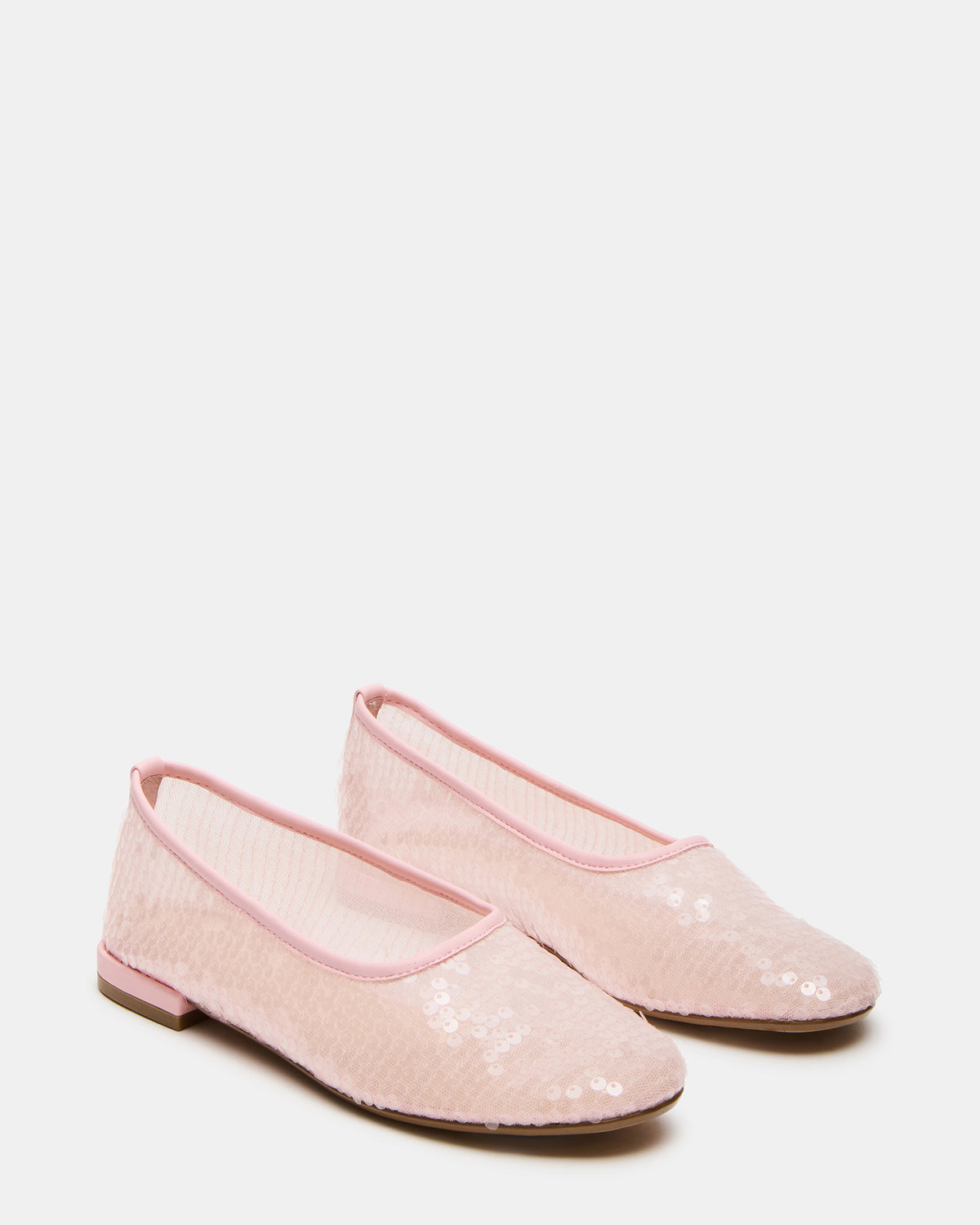 GARCELLE Pink Sequin Women's Ballet Flats - Steve Madden
