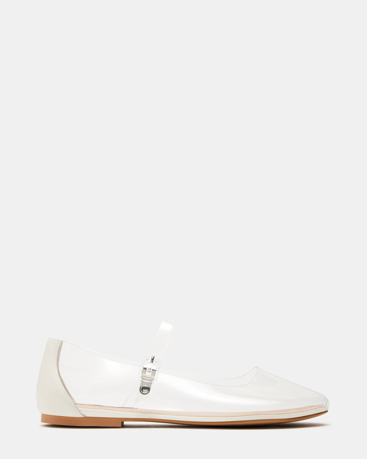 VINETTA Clear Mary Jane Ballet Flat | Women's Flats - Steve Madden