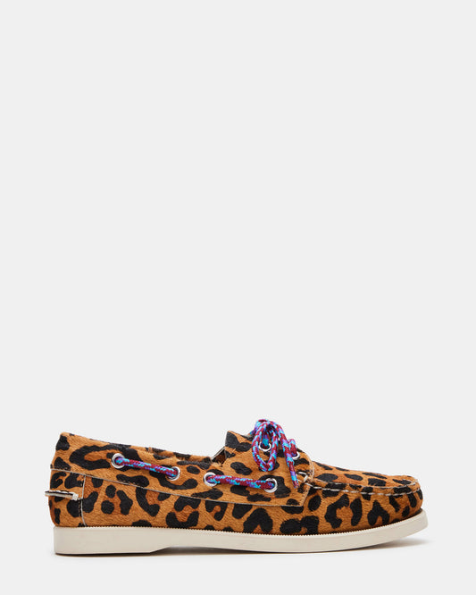 SAIL Leopard Women's Flat Loafer - Steve Madden