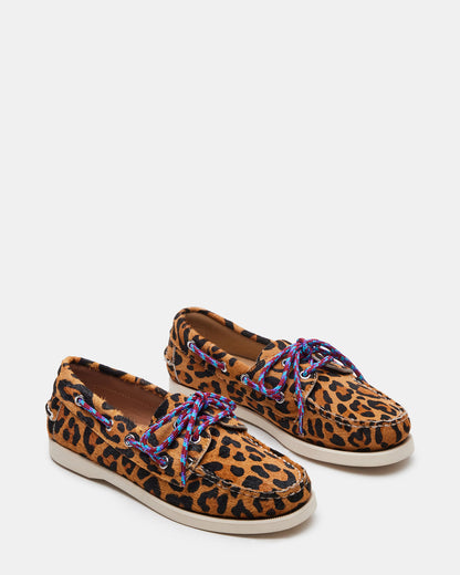 SAIL Leopard Women's Flat Loafer - Steve Madden