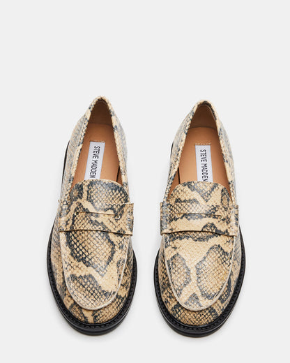 MADISON Snake Women's Penny Loafer - Steve Madden