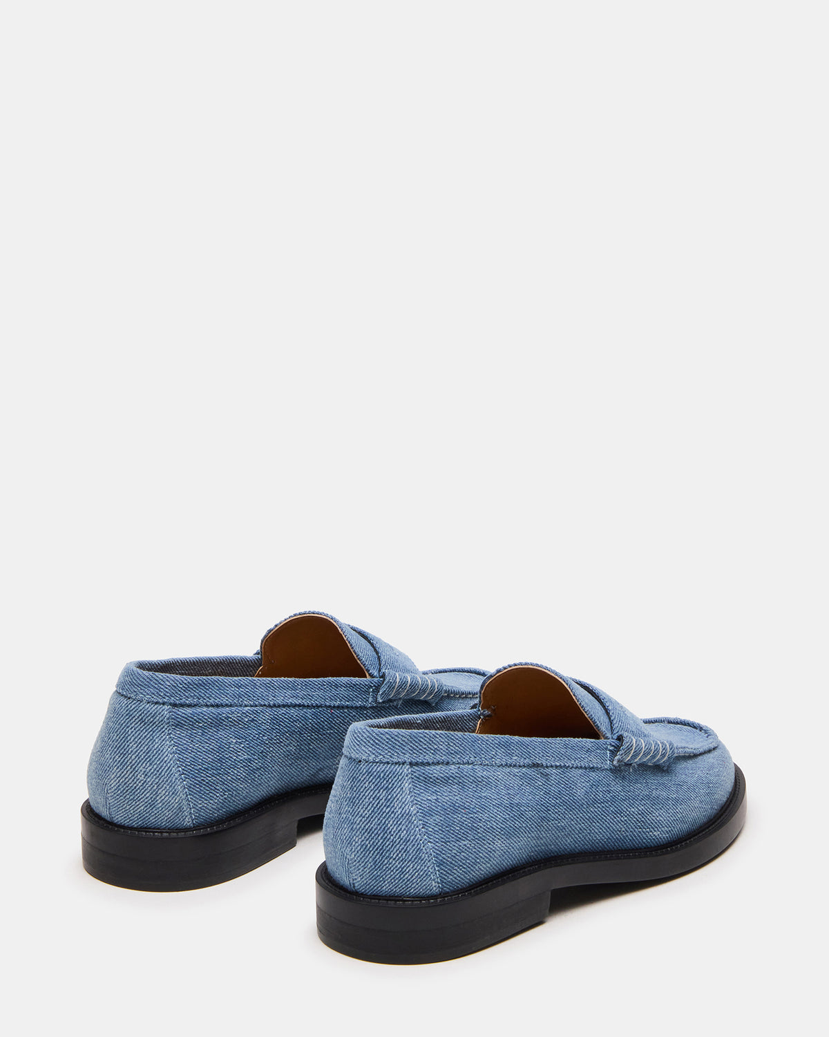 MADISON Denim Fabric Women's Penny Loafer - Steve Madden