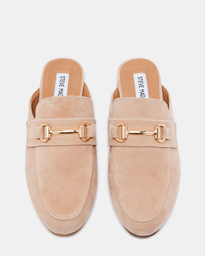 KANDI Camel Suede Women's Designer Loafers - Steve Madden