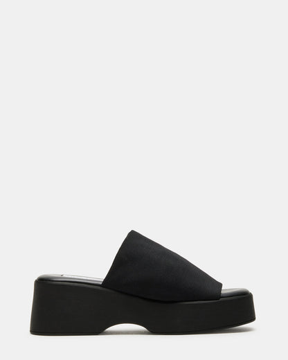 SLINKY30 Black Women's Platform Sandal - Steve Madden