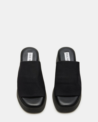 SLINKY30 Black Women's Platform Sandal - Steve Madden