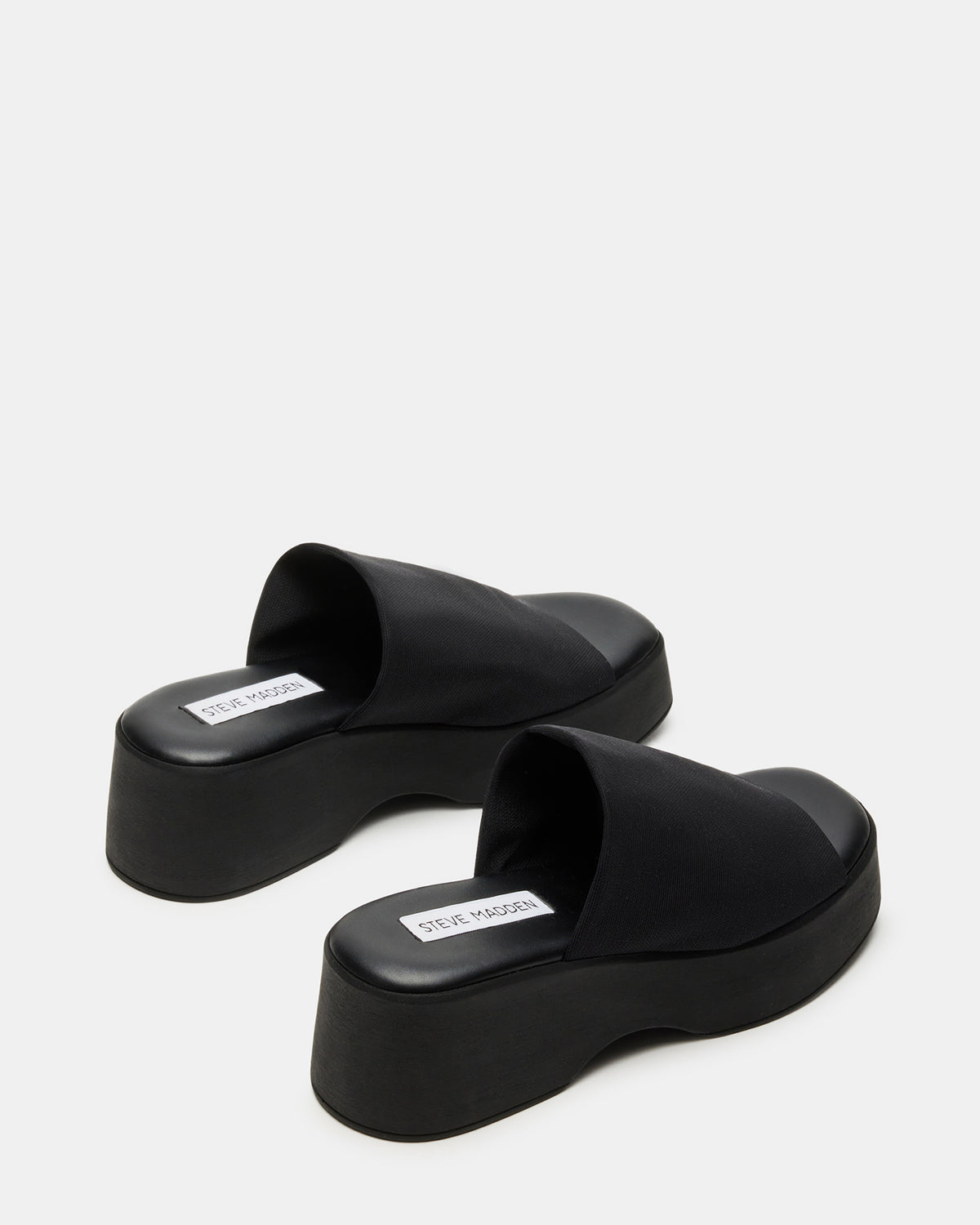 SLINKY30 Black Women's Platform Sandal - Steve Madden