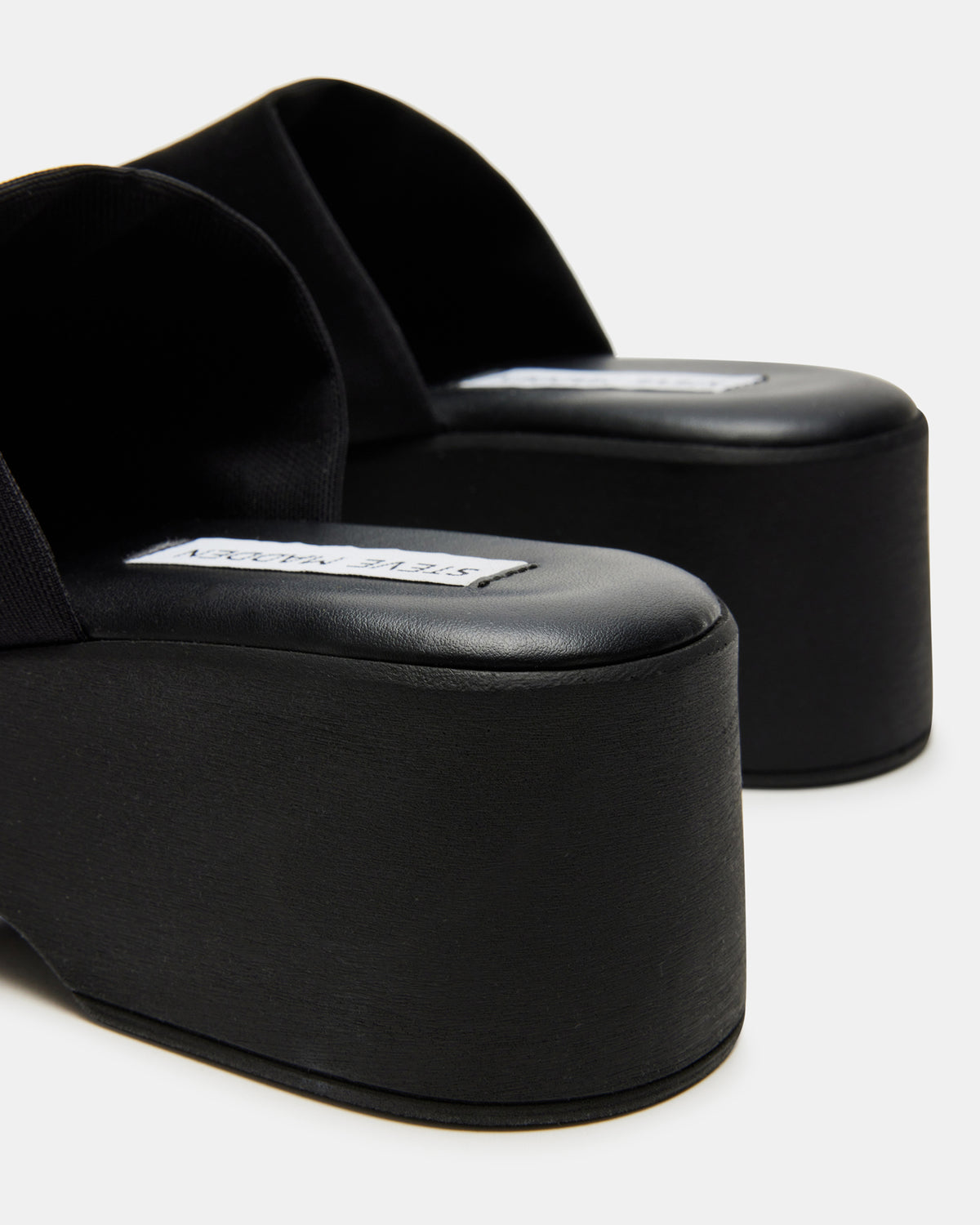 SLINKY30 Black Women's Platform Sandal - Steve Madden