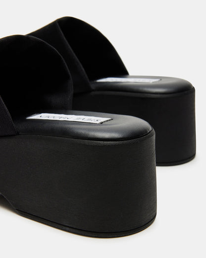 SLINKY30 Black Women's Platform Sandal - Steve Madden
