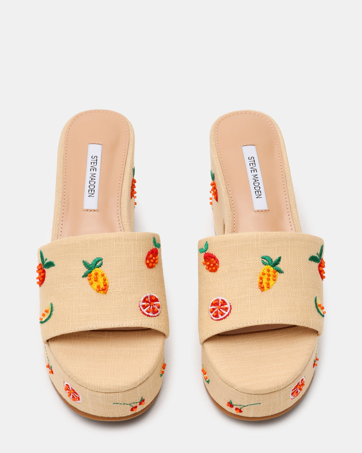TRIPPY Embellished Fruit Multi Platform Mule Women's Sandal - Steve Madden