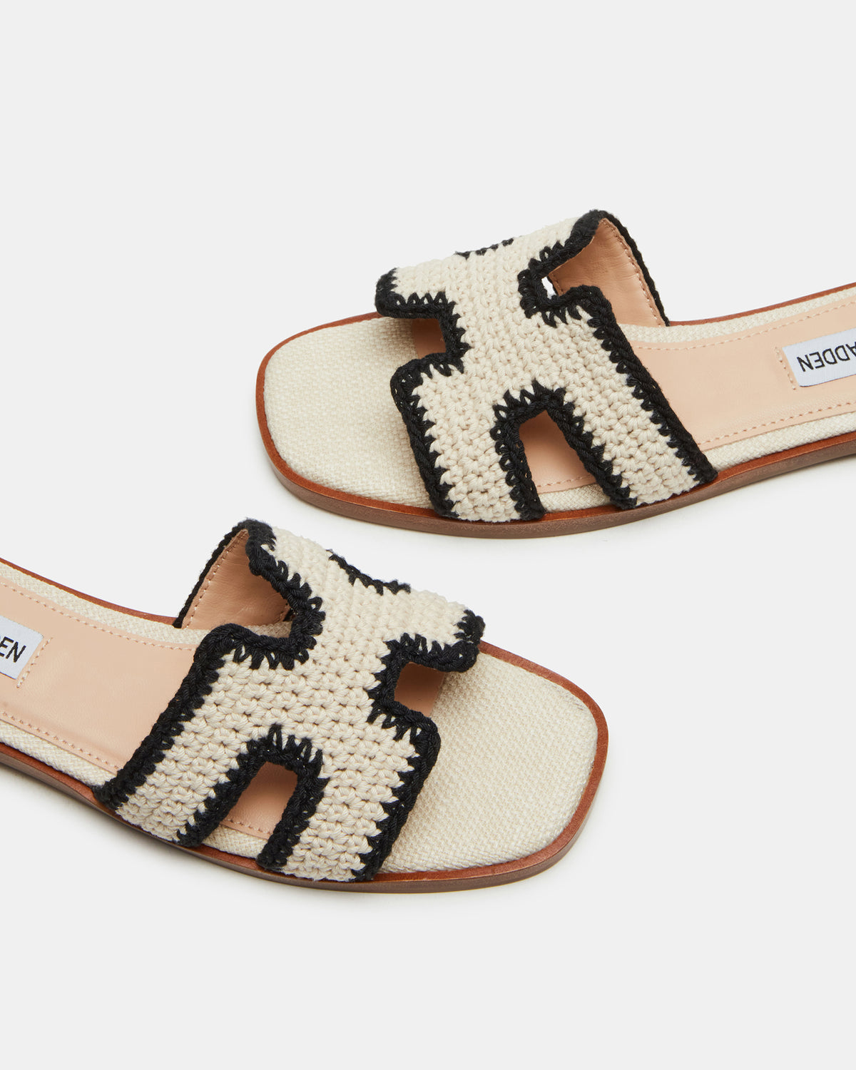 HADYN Cream Multi Sandal | Women's Designer Sandals - Steve Madden