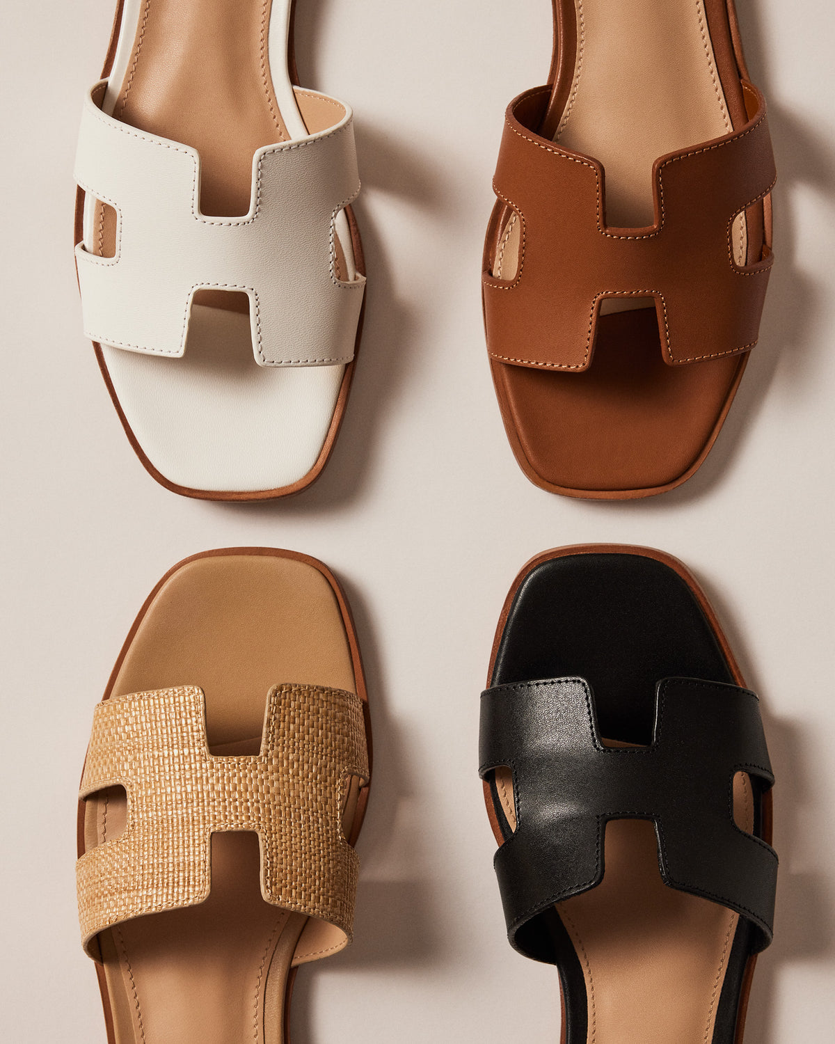HADYN Black Leather Sandal | Women's Designer Sandals - Steve Madden