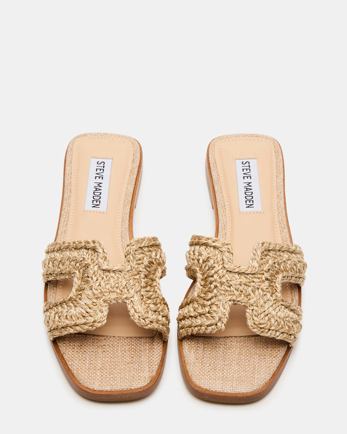 HADYN Crochet Raffia Women's Designer Sandal - Steve Madden