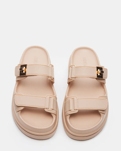 BIGSCHMONA JELLY Natural Women's Platform Slide Sandal - Steve Madden