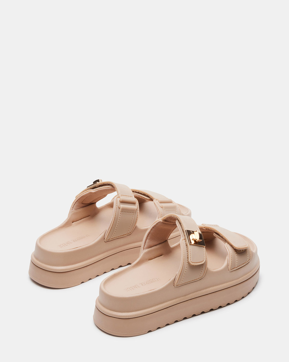 BIGSCHMONA JELLY Natural Women's Platform Slide Sandal - Steve Madden