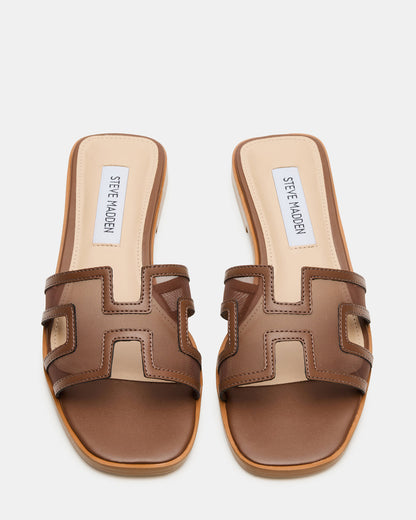 HADYN Mesh Brown Women's Designer Sandal - Steve Madden