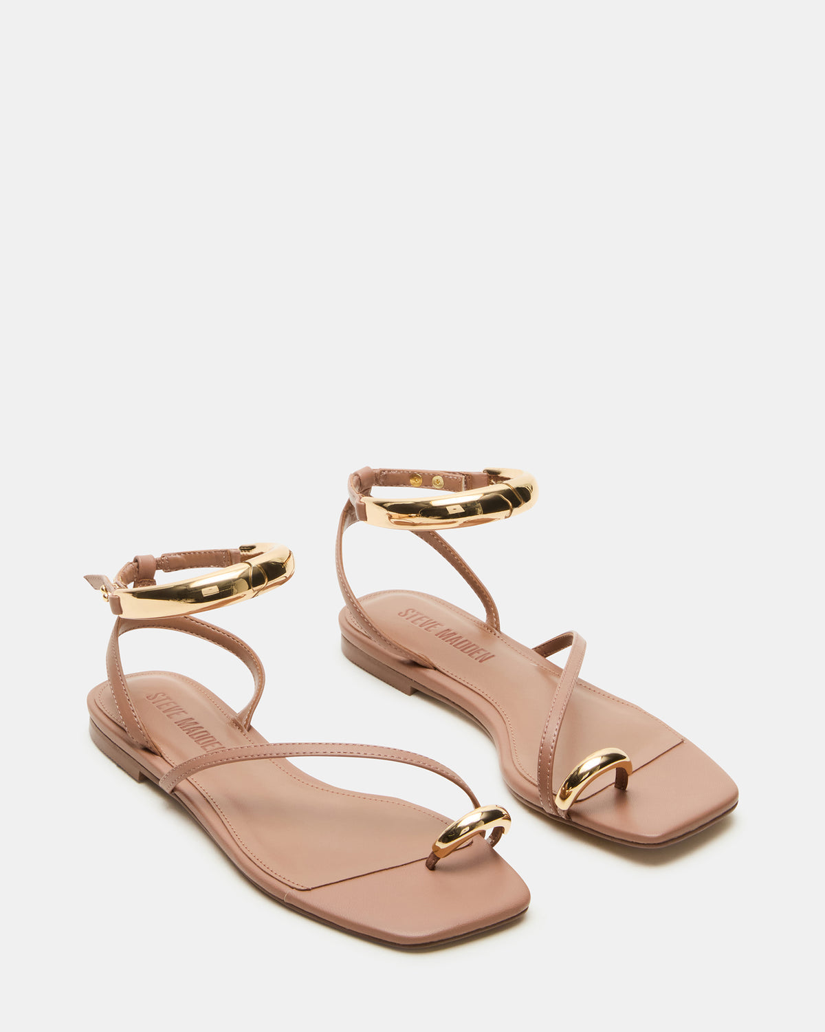 ODYSSEY Mocha Strappy Square-Toe Women Sandal - Steve Madden
