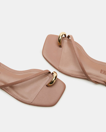ODYSSEY Mocha Strappy Square-Toe Women Sandal - Steve Madden