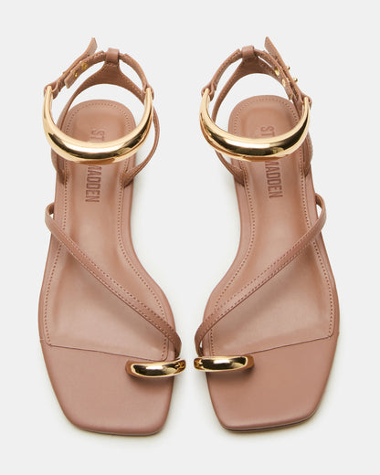 ODYSSEY Mocha Strappy Square-Toe Women Sandal - Steve Madden
