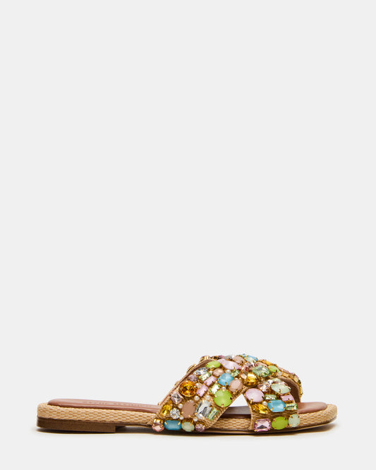 LEVITY Multi Square-Toe Slide Women's Sandal - Steve Madden
