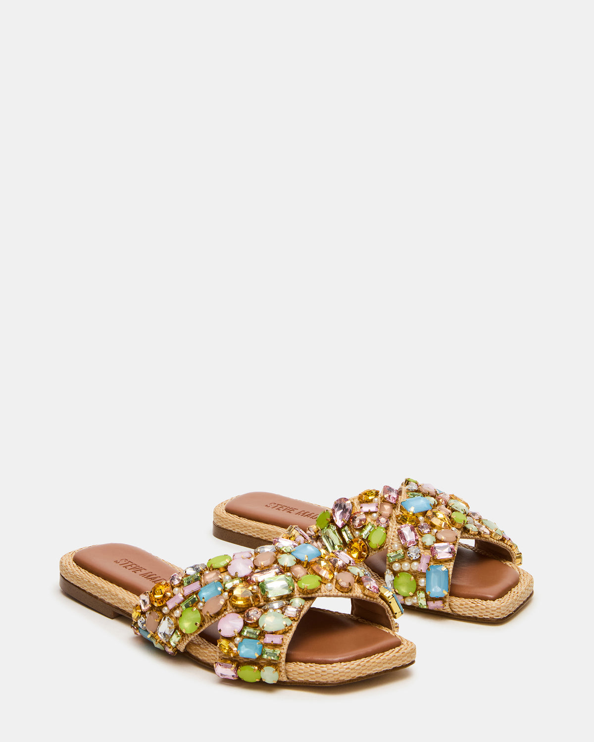 LEVITY Multi Square-Toe Slide Women's Sandal - Steve Madden