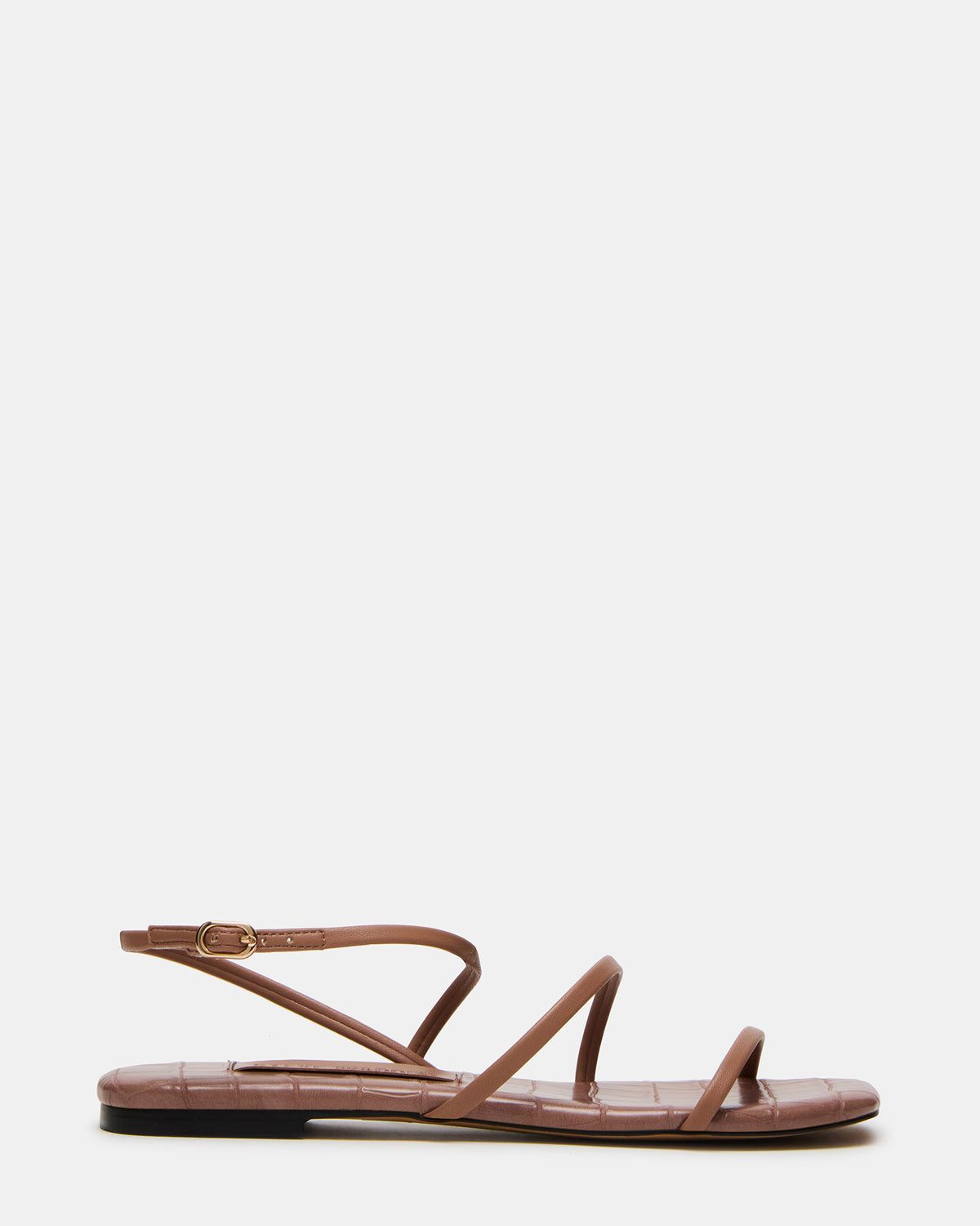 TANGO Mocha Square-Toe Strappy Women's Sandal - Steve Madden