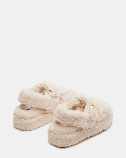 BIGMONA Fur Natural Women's Platform Sandal - Steve Madden