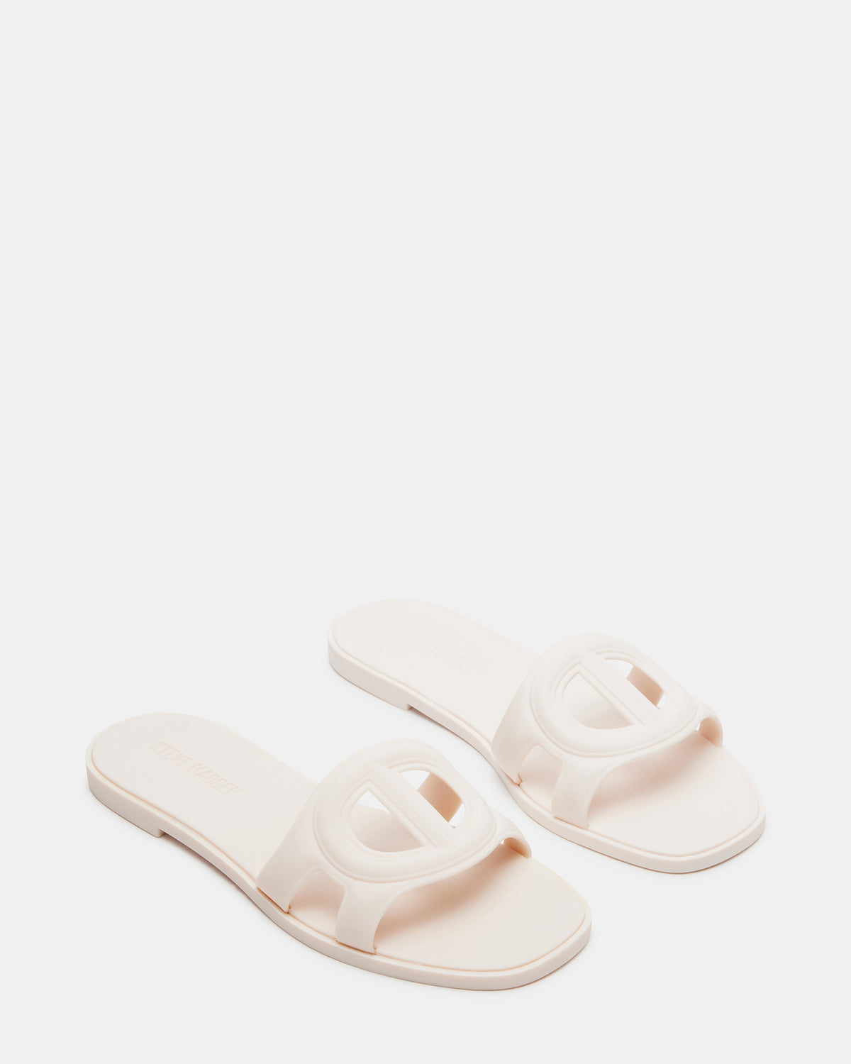 JELLIE Bone Women's Square Toe Slide Sandal - Steve Madden