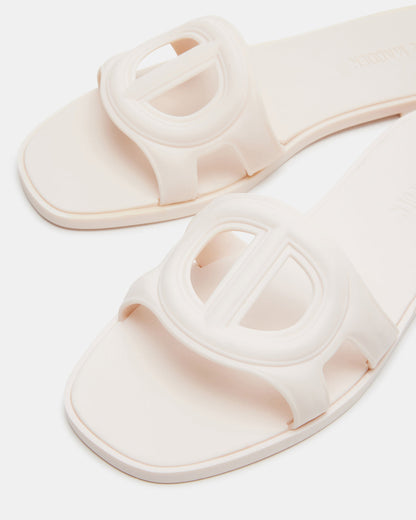 JELLIE Bone Women's Square Toe Slide Sandal - Steve Madden