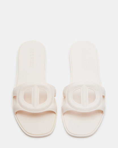 JELLIE Bone Women's Square Toe Slide Sandal - Steve Madden