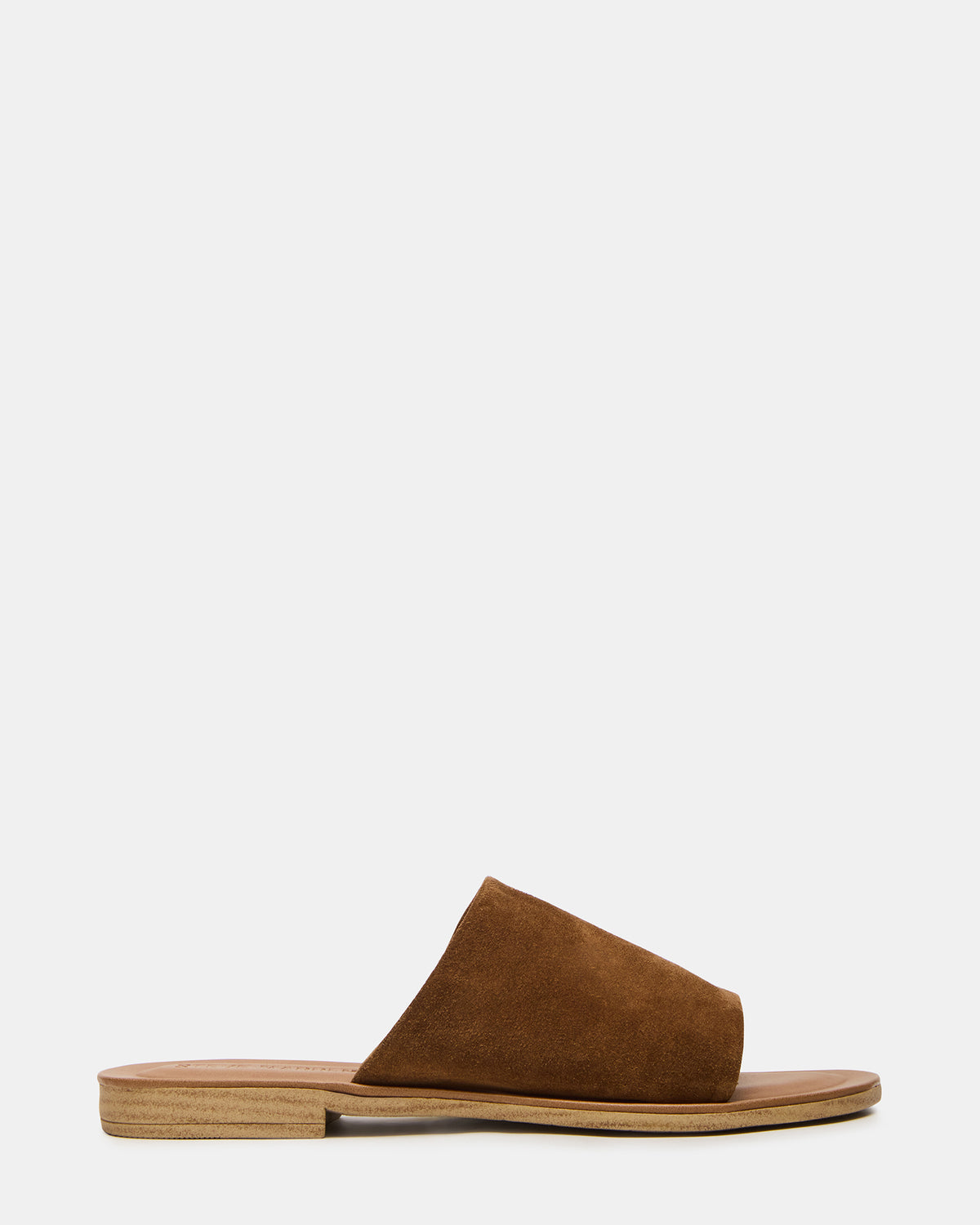 KIPP Chestnut Suede Slide Women's Sandal - Steve Madden